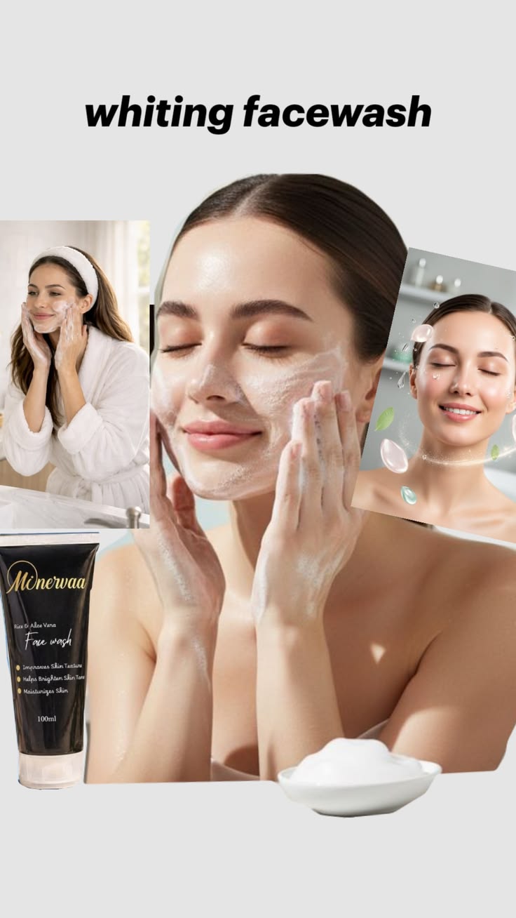 Minervaa Herbal Face Wash — gentle daily face wash for Pakistani women