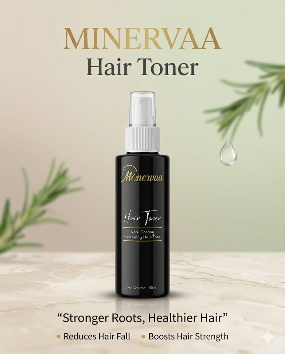 Minervaa Hair Toner — natural oil control solution for healthy scalp