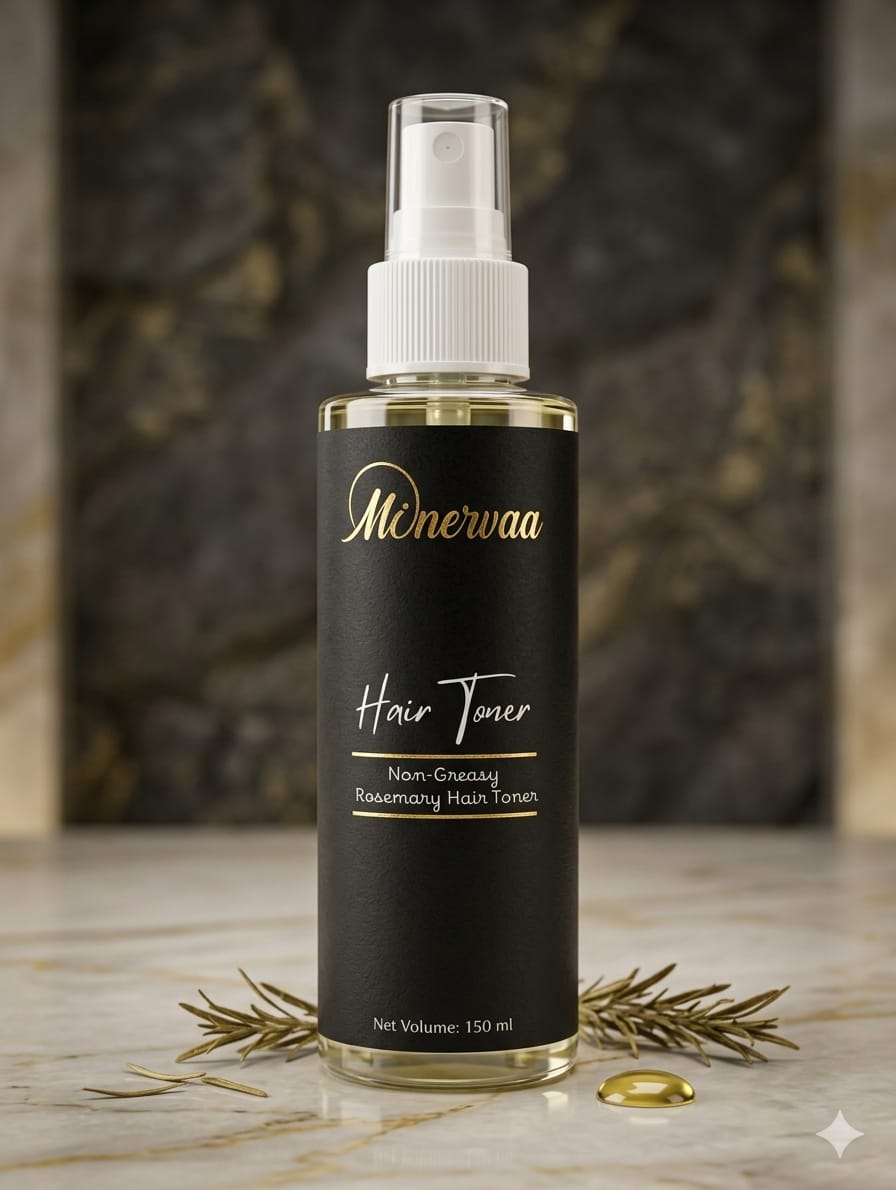 Minervaa Hair Toner — lightweight toner for clean refreshed scalp Pakistan
