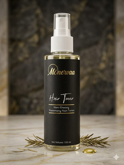 Minervaa Hair Toner — lightweight toner for clean refreshed scalp Pakistan